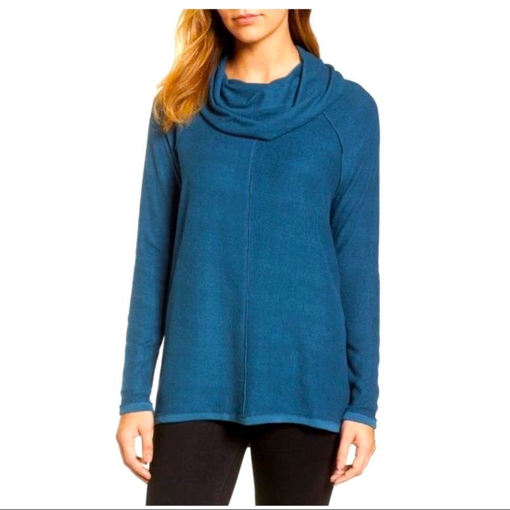 Caslon Longline Cowl Neck Sweater